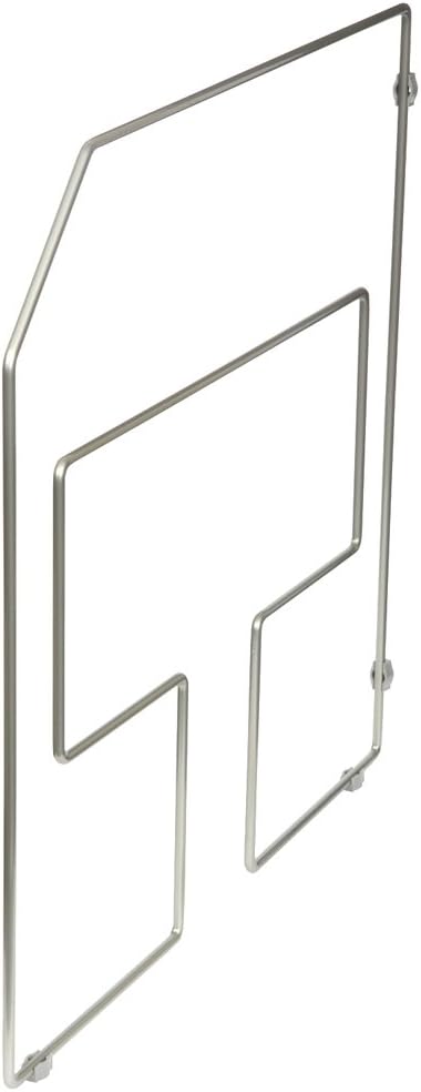 Knape & Vogt TD18-1-FN 18 in. Tray Divider Cabinet Organizer, Frosted Nickel