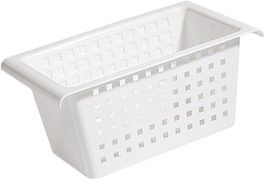 Under Shelf Storage Basket Organizer, Hanging Storage Baskets Hanging for Closet Wardrobe Kitchen for Expandable Rod Under Sink Organizer