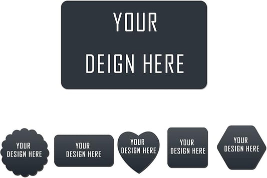 Custom Stickers for Business Logo Personalized Label Stickers Customized 100,200pcs, 1",1.5",2", 3", 4"