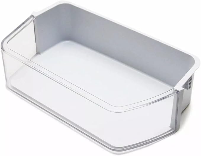 DA97-12650A Right Door Shelf Bin - for SAMSUNG Refrigerator Door shelves - Fridge door condiments beverages organizer - Refrigerator door bin replacement - Fridge plastic shelves bin - W 13-3/4 in