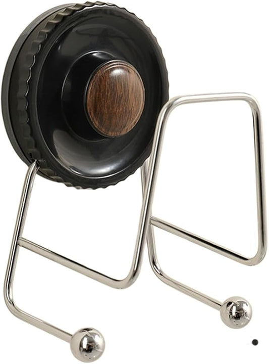 Deskbloom Suction Cup Sponge Holder Wall Mount Stainless Steel Kitchen Sink Organizer with Drain Rack for Sponges Brushes and Dish Cloths,