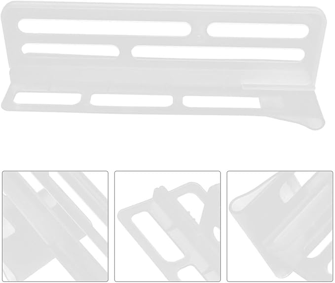 iplusmile 3pcs Refrigerator Divider Shelf Organizers, Large Multifunctional Fridge Compartment Dividers for Kitchen Storage and Space Partition
