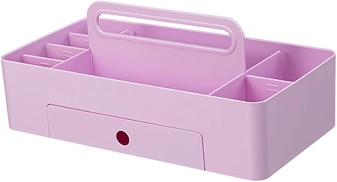 Storage Organizer Sectional Tote Tray Container Makeup Organizer for Shampoo Conditioner Cabinet Crafts Soap Dispenser