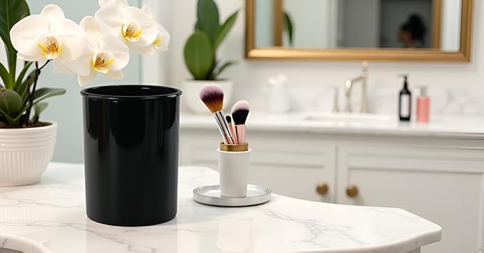 Calypso Basics by Reston Lloyd Plastic Utensil Holder, Black