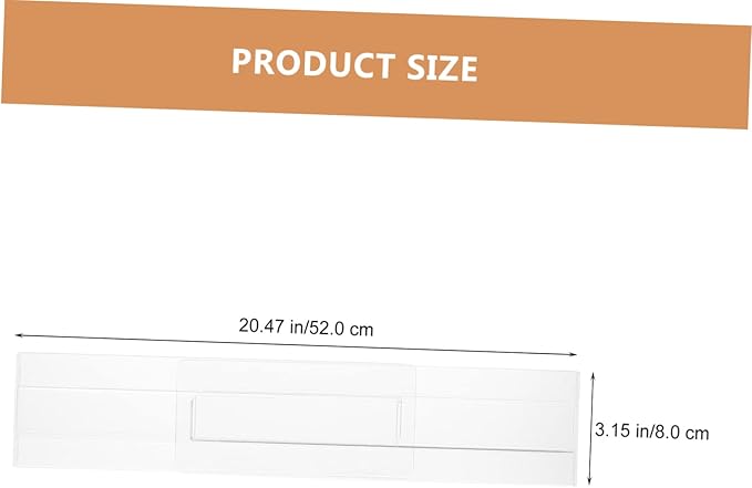 Cabilock 4pcs Dividers Practical Plastic Organizers for Home Storage Diy Drawer Classification Boards for Socks Underwear and Kitchen Use