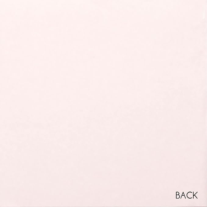 S.E.I Bubblegum Velvet Paper, Felt Fabric For Drawer and Jewelry Box Liner, 12" x 12" - 12 Sheets