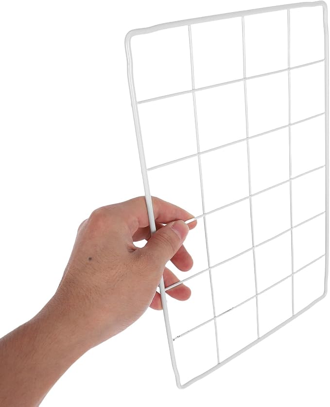 DOITOOL Refrigerator Dividers Organizer, Freezer Storage Organizer with Iron Wire Mesh, 6-compartment Chest Freezer Divider for Space Optimization and Food Sorting