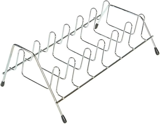 KESYOO Stainless Steel Single-Layer Dish Rack and Bowls Holder Kitchen Storage Rack Counter Organizer 2pcs Set