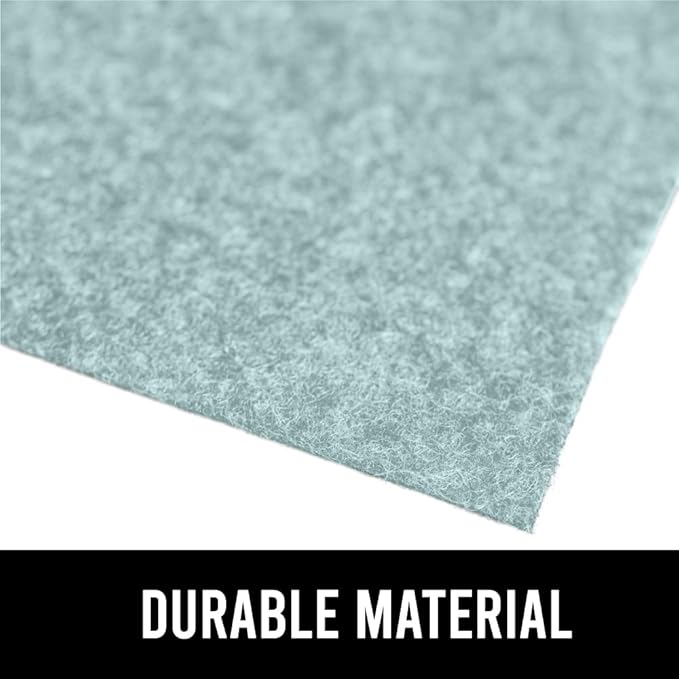 GORILLA GRIP LeakGuard Non-Adhesive Under Sink Mat for Kitchen Cabinet, 24x40, Waterproof Quick Dry Shelf Liner, Durable Absorbent Felt Mats for Bathroom Sinks, Cabinets, Dresser, Easy Trim, Spa Blue
