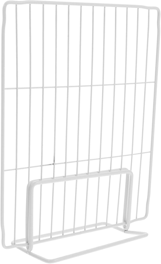 BESTYASH Refrigerator Divider Wire Shelf Organizer Adjustable Freezer Partition Rack for Food Storage and Small Item Classification in Home and Commercial Use