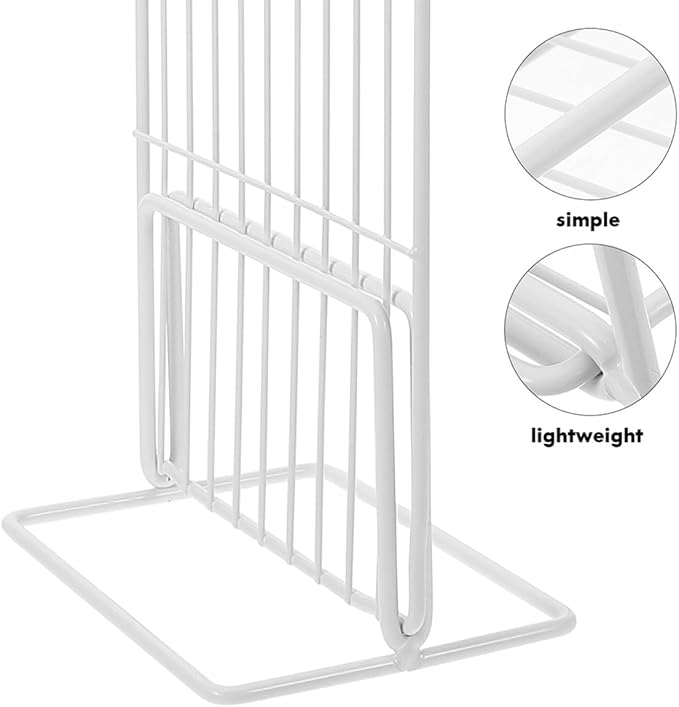 Refrigerator Separator Wire Divider 17x29cm Metal Freezer Partition Board Fridge Organizer Mesh Shelf Divider for Freezer Storage and Compartment Separation