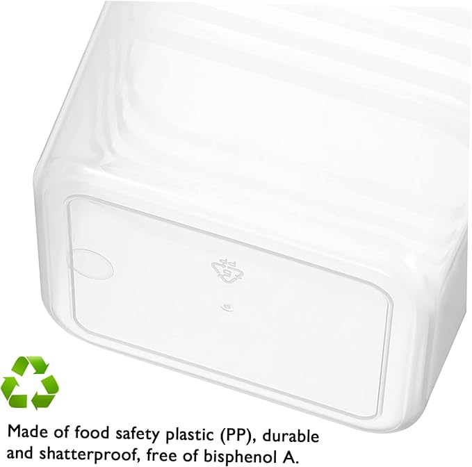 2pcs Translucent Refrigerator Storage Bins Hanging Organizer Boxes for Fridge Door Expandable Vertical Storage for Fruits Vegetables and Drinks Safe Rounded Corners Design
