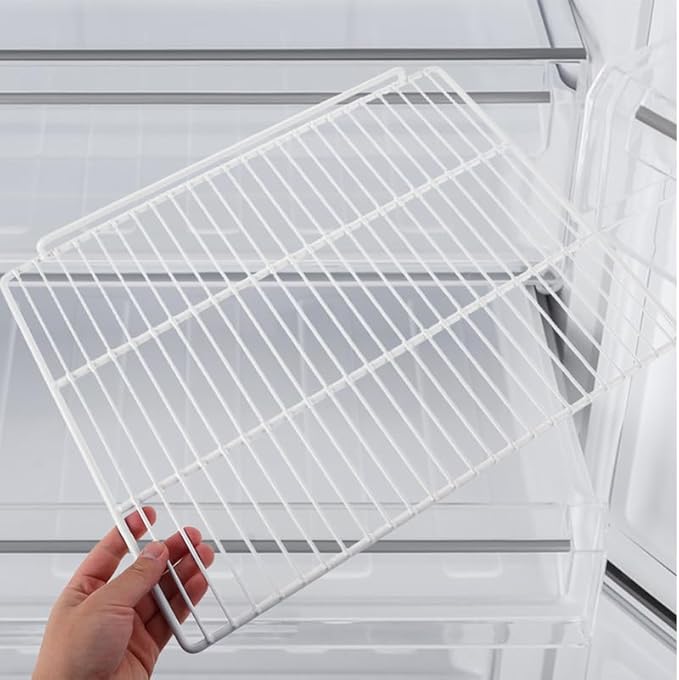 Freezer Rack Organizer Heavy Duty Wire Shelf Divider for Refrigerator and Freezer Storage Adjustable Wire Shelf for Pantry
