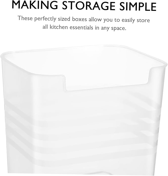 1set Translucent Refrigerator Door Organizer Bins Vertical Storage Box for Kitchen for Fruits Vegetables and Drinks Sturdy and Safe Design 2pcs
