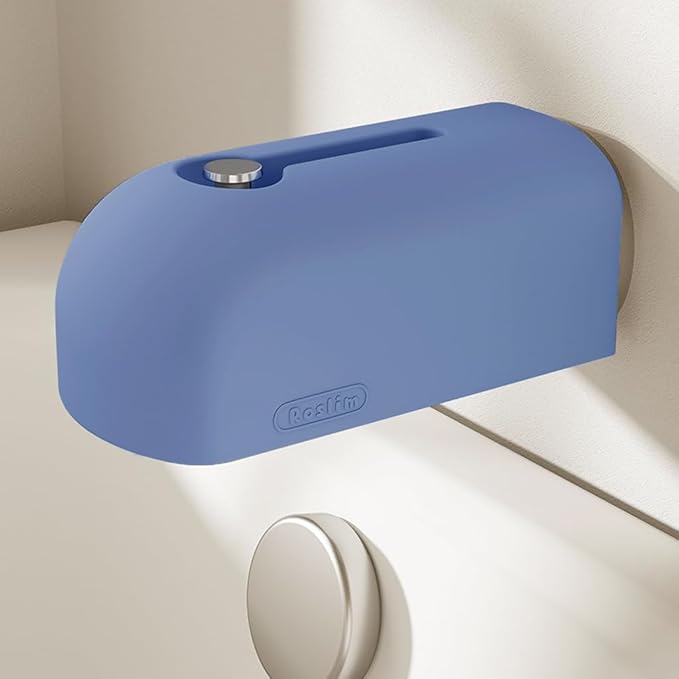 Faucet Cover Bathtub, Soft Silicone Tub Spout Cover, Faucet Protector for Kids, Bath Spout Guard for Baby, Toddler Tub Faucet Cover, Water Spout Cover for Child Safety, Universal Fit（Indigo）