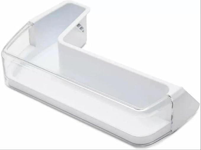 DA97-11478A Left Door Middle Bin - for SAMSUNG Refrigerator Door shelves - Fridge door condiments beverages organizer - Refrigerator door bin replacement - Fridge front transparent shelves bins