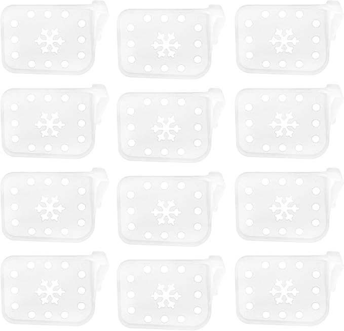 VICASKY 25pcs Pp Refrigerator Partition Board Fridge Drawer Divider Adjustable Kitchen Food Storage Organizer for Pantry and Fridge Sorting