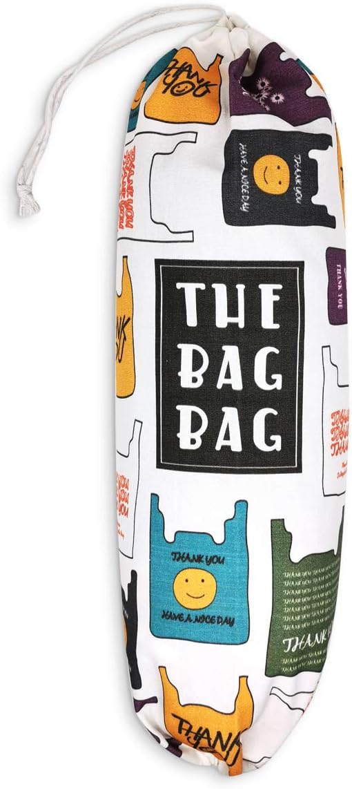 Plastic Bag Organizer, Shopping Bag holder, Wall Mount Plastic Bags Holders for grocery bags, Kitchen Washable Storage Dispenser, Carrier Storage Organizer Extra Large(23" x 9")