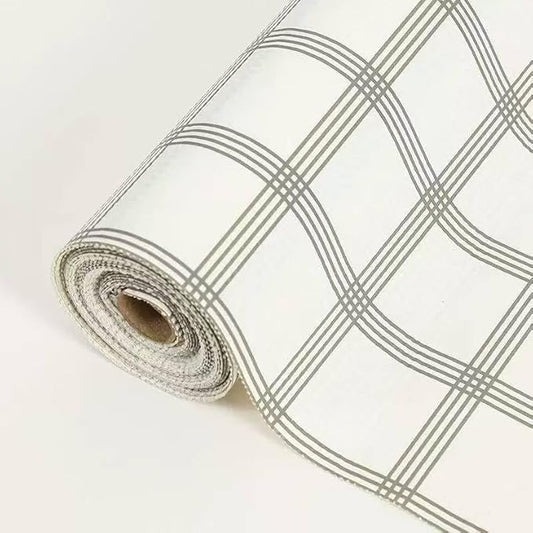 Winshall 12" W x 118" L Shelf Liners and Drawer Liner for Ktichen Cabinet, Non Adhesive Non Slip Shelf Paper Waterproof Washable Thickened for Dresser Pantry Shelve Bathroom Protector Liner