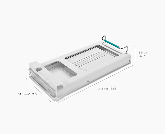 Joseph Joseph FridgeStore 2-Pack Foldable Under-Shelf Fridge Storage Can Dispenser – Space-Saving Holder, Fits Shelves 13-18" Deep