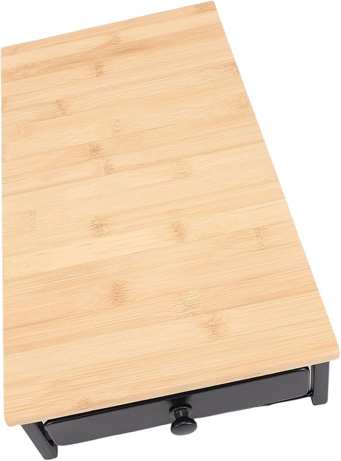 WALFRONT Coffee Pod Drawer, Wooden Coffee Capsule Storage Holder with 40 Capacity, Rustic Organizer for Home Kitchen Office Counter