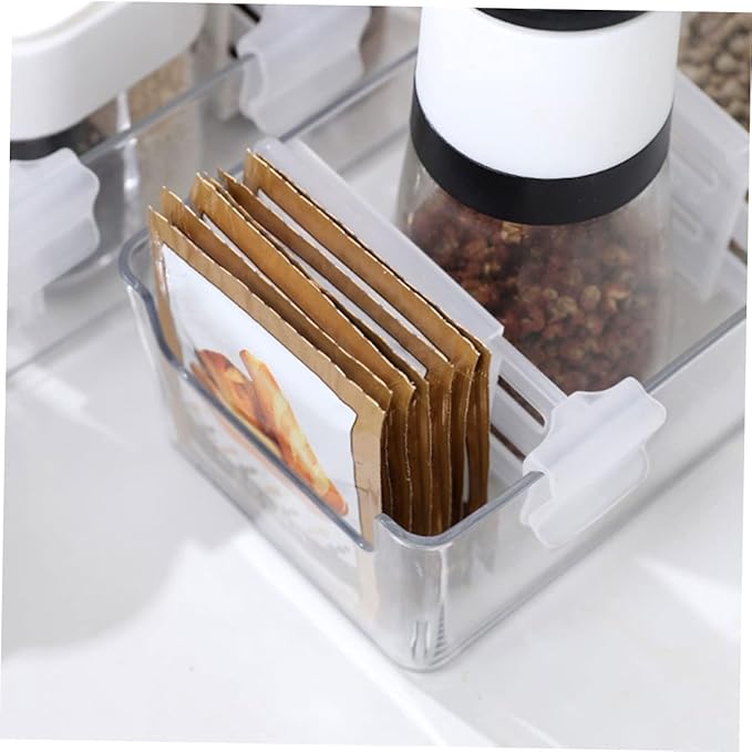 NUOBESTY 12Pcs Adjustable Refrigerator Dividers Fridge Side Door Partition for Organized Storage Easy to Install Durable and Flexible Compartment Separators for Clutter