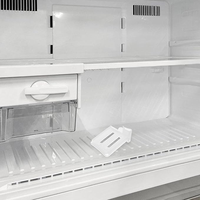 Cabilock Refrigerator Door Dividers 3-Pack Adjustable Fridge Storage Partition Boards 3.15X1.97X1.18 Inches Space-Saving Kitchen Organization Shelf Separators for Refrigerator Door Sauce Separation