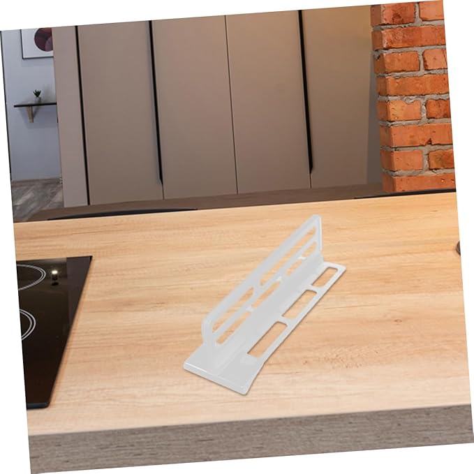 6pcs Refrigerator Dividers 26cm Adjustable Fridge Compartment Organizers Plastic Clip-on Food Separators for Home Kitchen Storage and Fridge Classification