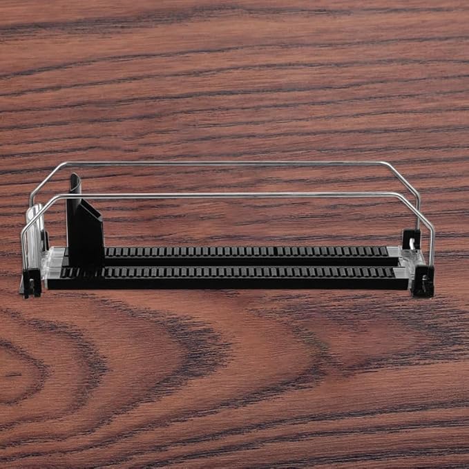 iplusmile Automatic Drink Pusher Sliding System for Refrigerator Beverage Organizer Plastic Shelf Clips for Easy Installation 12.40X3.54X6.69 Inches