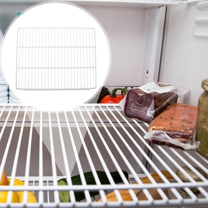 Freezer Rack Organizer Heavy Duty Wire Shelf Divider for Refrigerator and Freezer Storage Adjustable Wire Shelf for Pantry