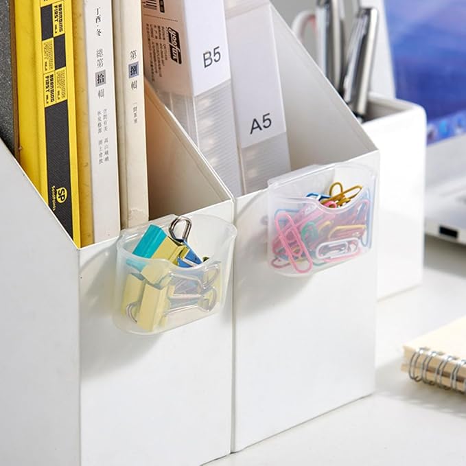 VOSAREA 4pcs Box Storage Box Refrigerator Hanging Rack Refrigerator Drawers Can Organizer for Refrigerator Fridge Drawer Organizer Fridge Storage Shelf Mini Fridge Food Box Small Pp Office
