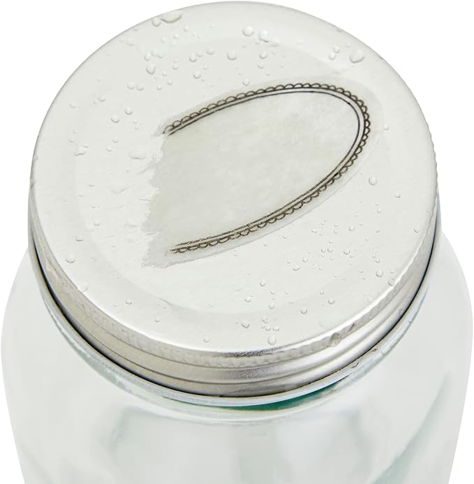 Juvale Dissolvable Food Labels - 300 Pack, White Rectangular, 1.1 x 2.25 in - Canning Jar Labels & Pantry & Freezer Container Stickers - 8 Unique Designs