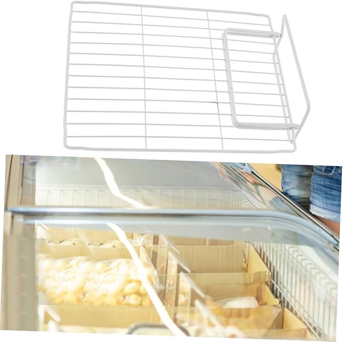 SMASOLO Refrigerator Storage Divider Fridge Shelf Storage Organizers Deep Freezer Dividers Freezer Compartment Organizers Easy to Clean