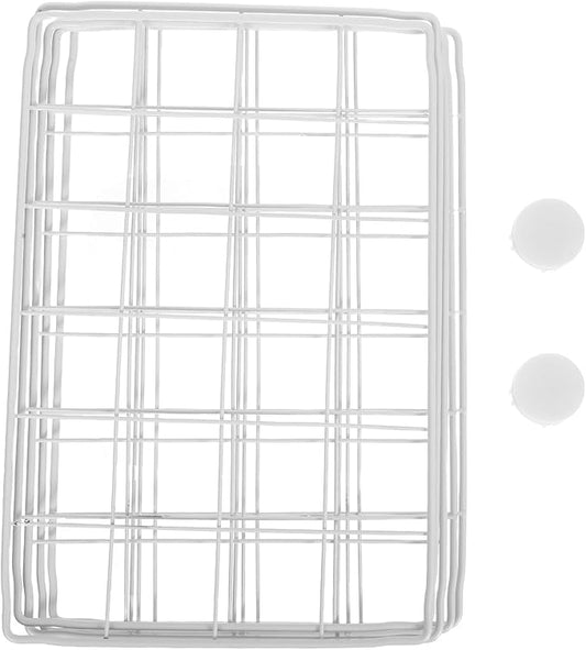 DOITOOL Refrigerator Dividers Organizer, Freezer Storage Organizer with Iron Wire Mesh, 6-compartment Chest Freezer Divider for Space Optimization and Food Sorting