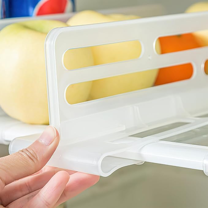 3pcs Adjustable Refrigerator Divider Fridge Storage Organizer Freezer Separator for Food and Drink Storage