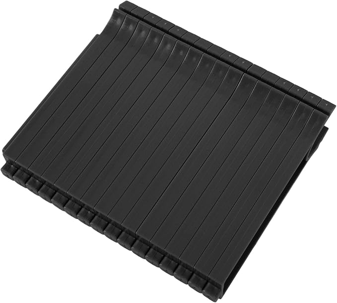 Asixxsix Baking Tray, Space Saving Sturdy Plastic Cooling Rack, Baking Sheet Dividers with Secure Clips for Vertical Storage and Cooling (Long 17-32in)