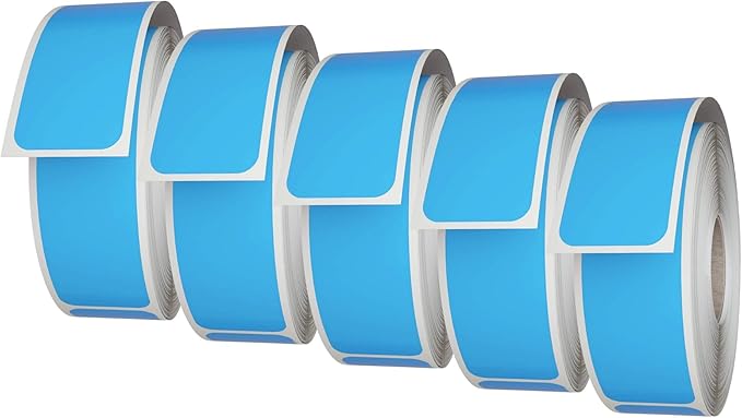 Royal Green Rectangular Color-Coding Labels 3x1-10 Sticker Rolls (75mm x 25mm) - 2500 Pack