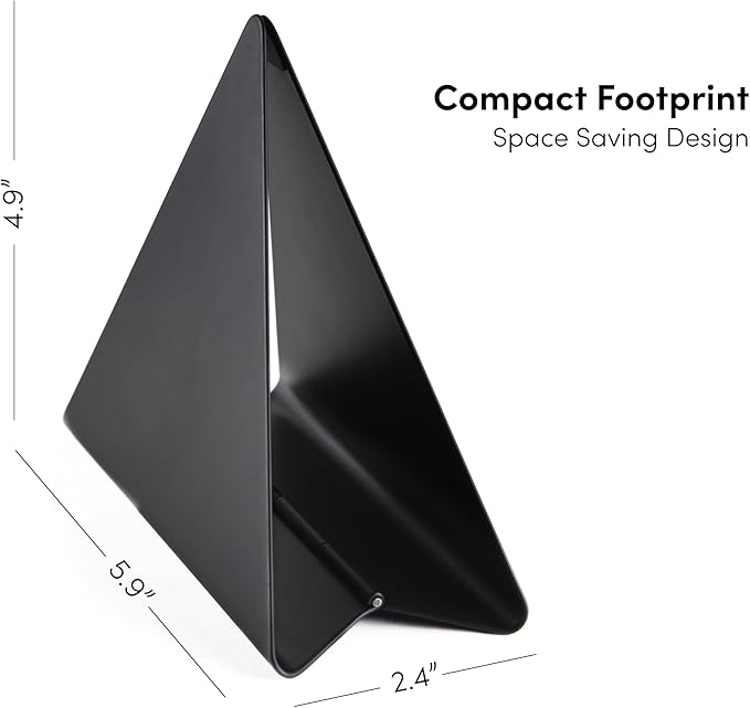 Self-Adjusting Napkin Holder – Compact Black Metal Dispenser for Standard Paper Napkins, Ideal for Kitchen Countertops