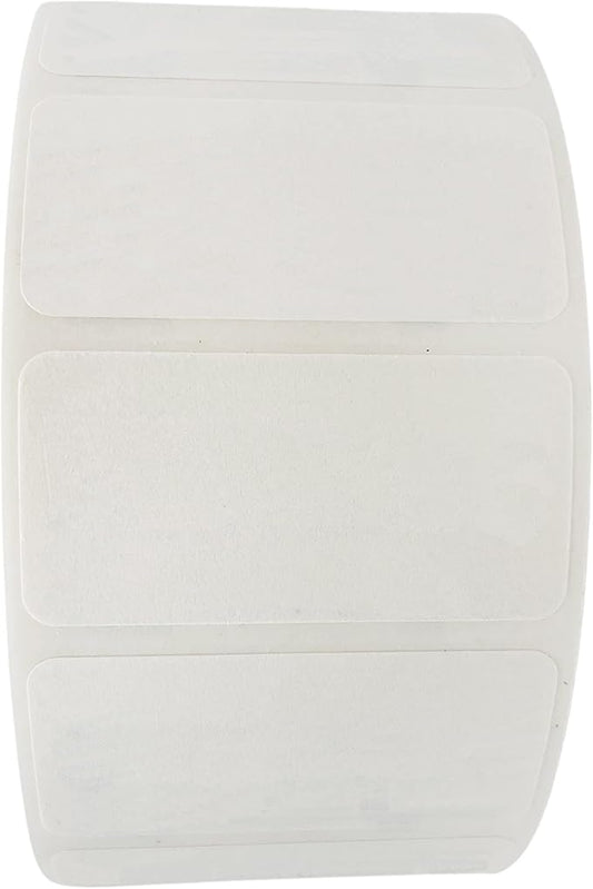 ATL Direct 2x1 Dissolvable Food Labels, 250 Label Stickers, Bottle Labels for Storage Bins, Sticker Labels for Food containers, (250, Blank)