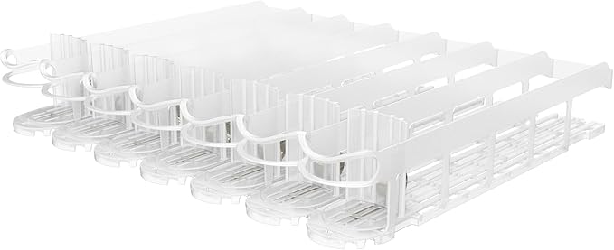 Display Technologies Cooler Plus Beverage Dispensers, Spring-Fed Glide, for Retail Display Shelves, Commercial Refrigerator Cold Vaults, 7 Pack