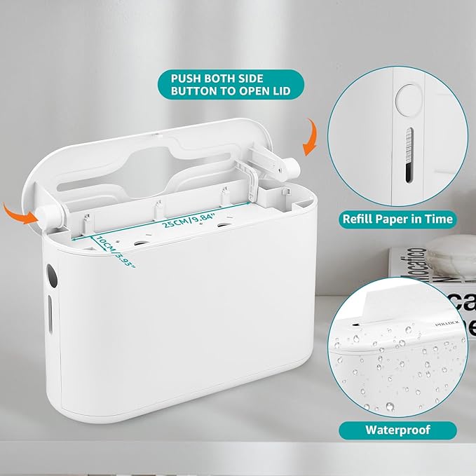 Paper Towel Holder Countertop, Commercial Paper Towel Dispenser, Multifold Trifold Z-Fold Paper Towel Dispenser, Hand Towel Dispenser, Napkin Holder Dispenser for Home Kitchen Restaurant