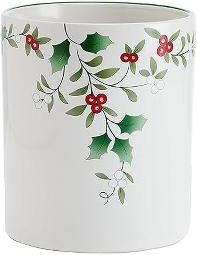 Pfaltzgraff Winterberry Kitchen Utensil Crock Holder