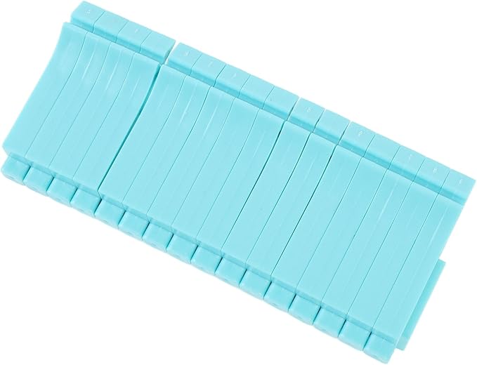 Asixxsix Baking Tray, Space Saving Sturdy Plastic Cooling Rack, Baking Sheet Dividers with Secure Clips for Vertical Storage and Cooling (Short Version)