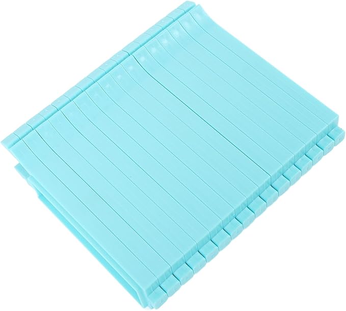 Asixxsix Baking Tray, Space Saving Sturdy Plastic Cooling Rack, Baking Sheet Dividers with Secure Clips for Vertical Storage and Cooling (Long 17-32in)