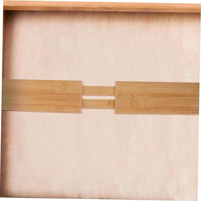 CHILDWEET Bamboo Drawer Dividers Retractable Separator Home Organization Expandable Drawer Partition