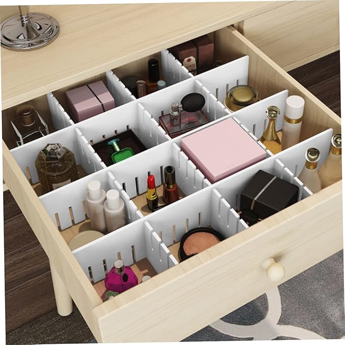 7pcs Dividers Multipurpose Organizers for Closet Kitchen and Office Storage for Socks Underwear and Accessories