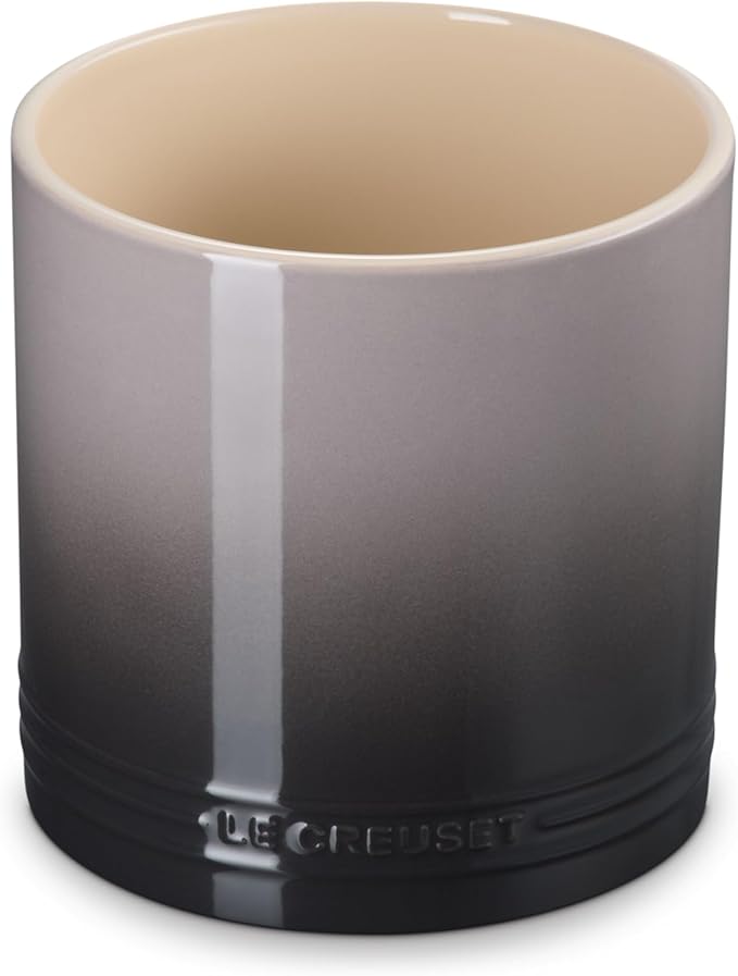 Le Creuset Stoneware Signature Utensil Crock, 2.7 qt., Oyster