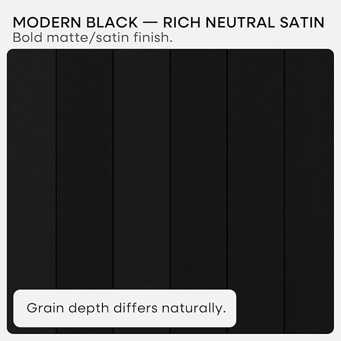 Homeforia Floating Shelf Black 12 inch, High End Solid Real Wood Small 12inch Floating Shelves for Wall Mounted, Black Wooden 12 in Floating Shelves, Heavy Duty Bracket, 12 X 6.5 X 1.75 inch, Set of 4
