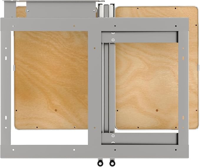Rev-A-Shelf Maple Two-Tier Elite Optimizer w/Soft-Close for 15" Blind Corner Cabinet Openings