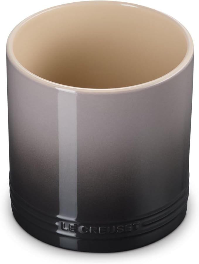 Le Creuset Stoneware Signature Utensil Crock, 2.7 qt., Oyster